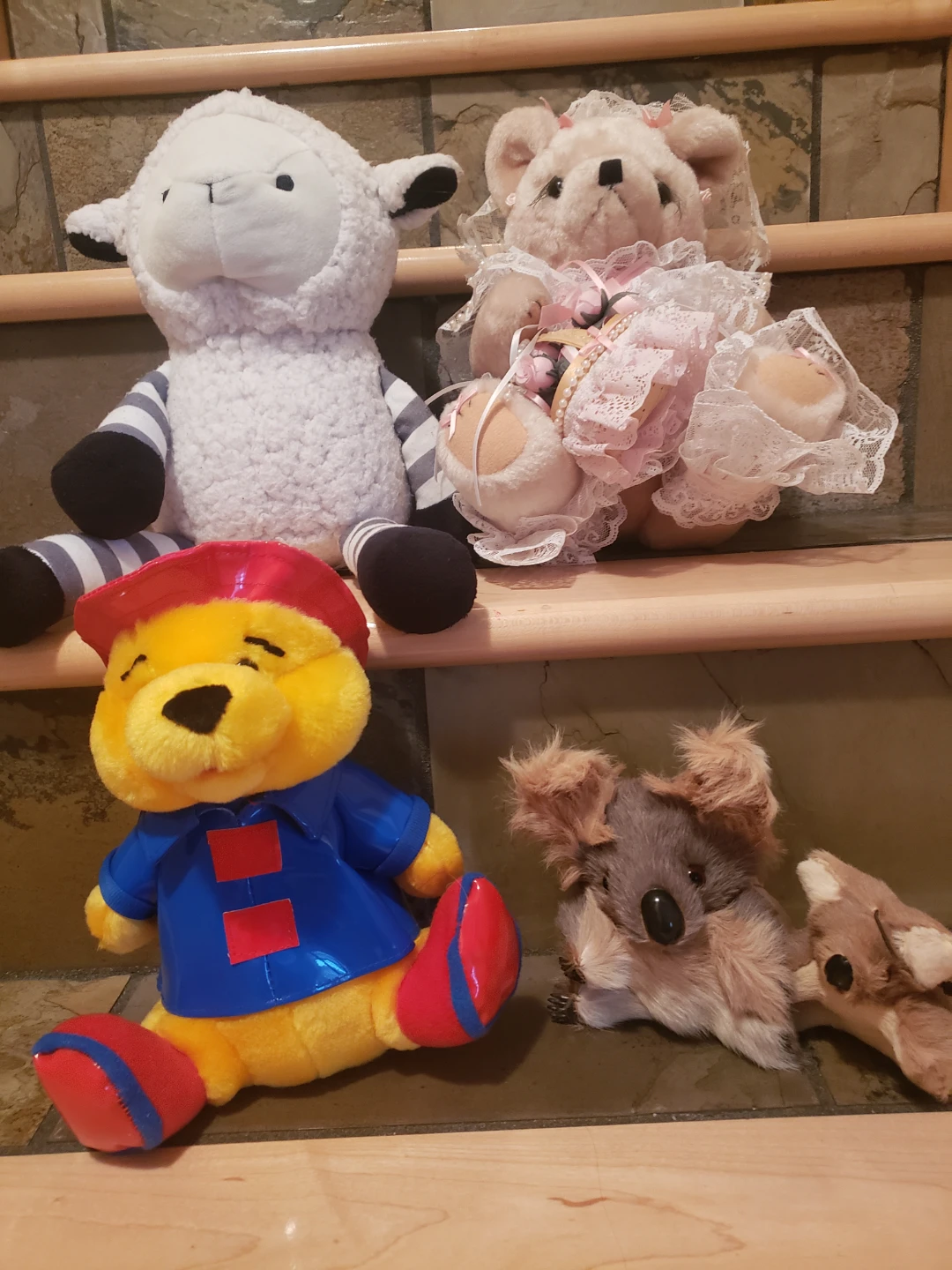 Collection of Plush Stuffed Animals