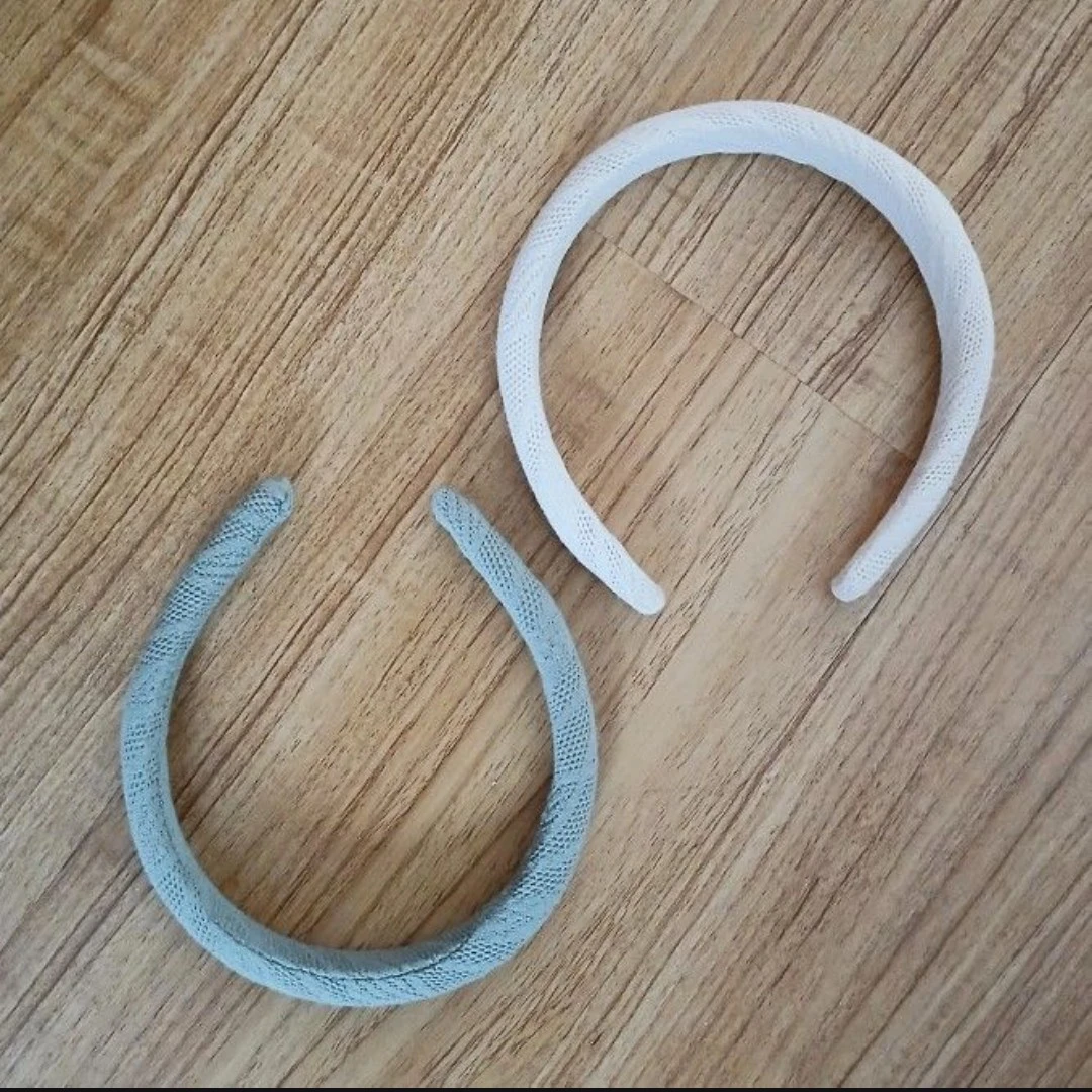 Headbands - White and Gray ⚽