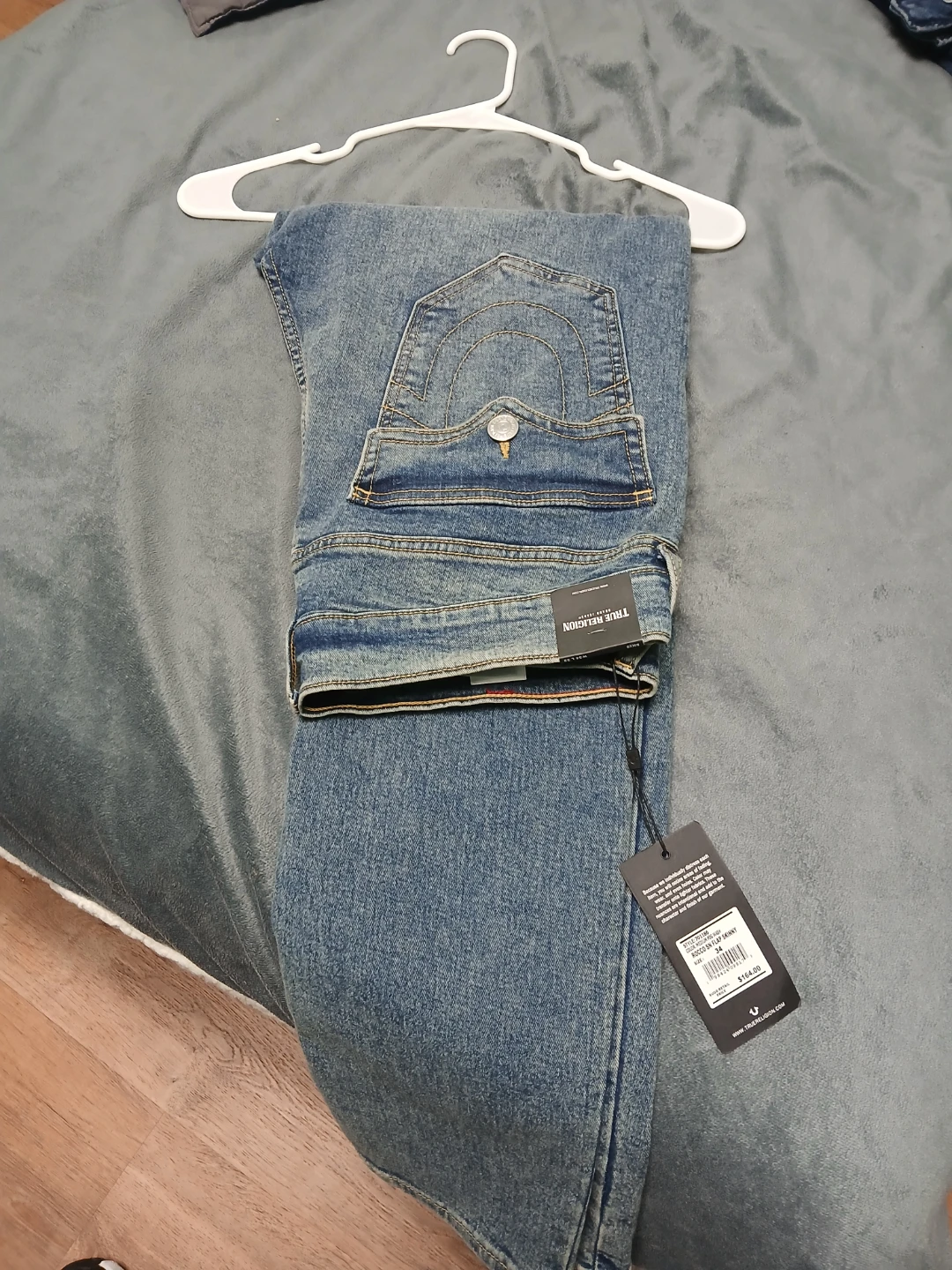 True Religion Men's Skinny Jeans Blue Size 34