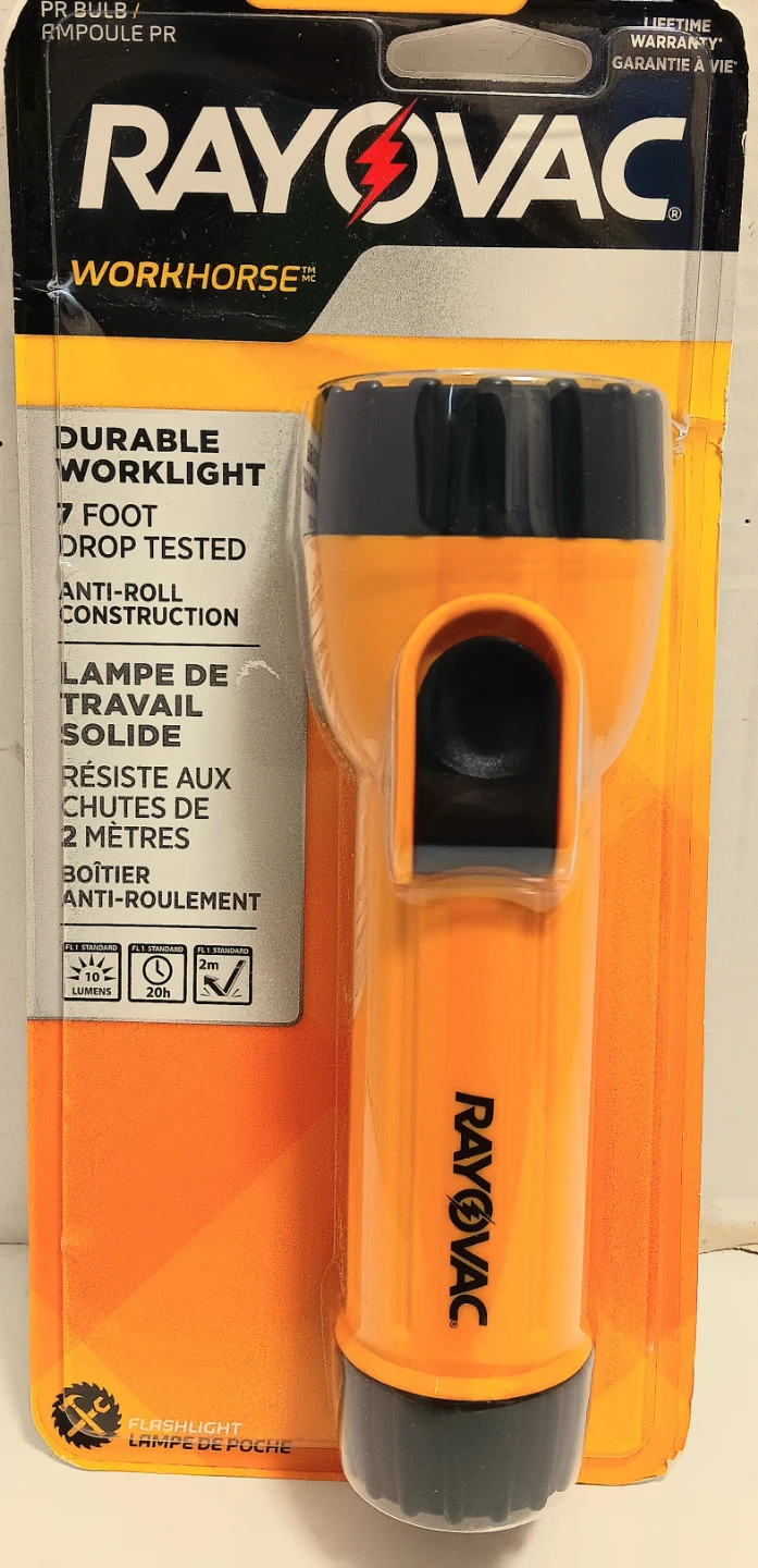 🔦Rayovac Workhorse Flashlight🔦