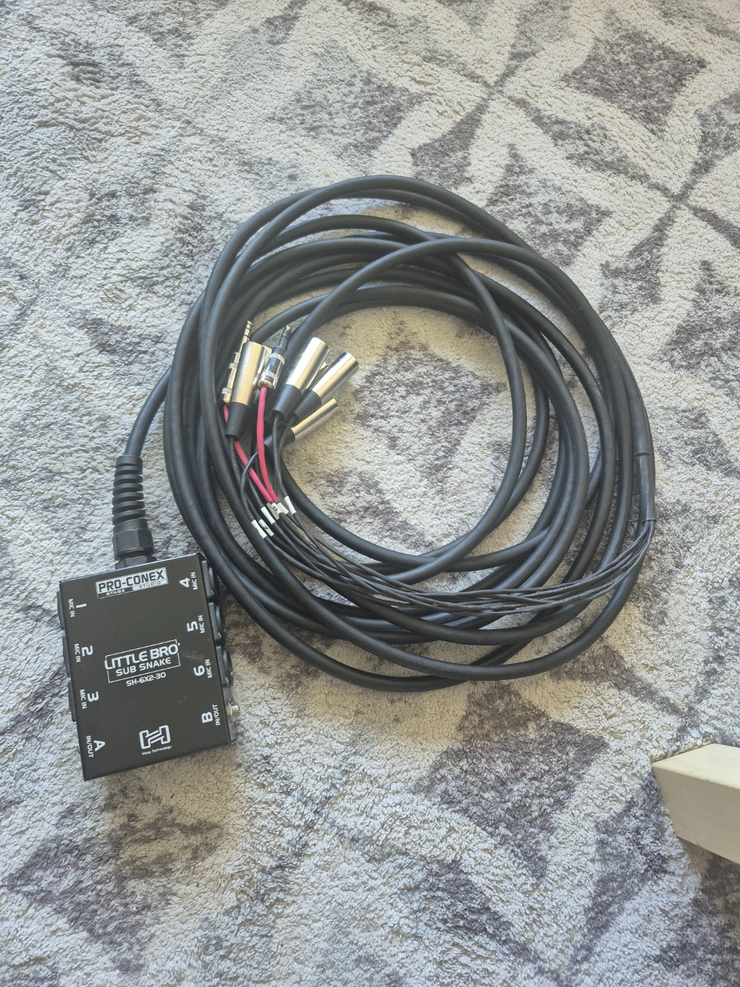 PRO-CONEX LITTLE BRO SUB SNAKE SH-6X2-30