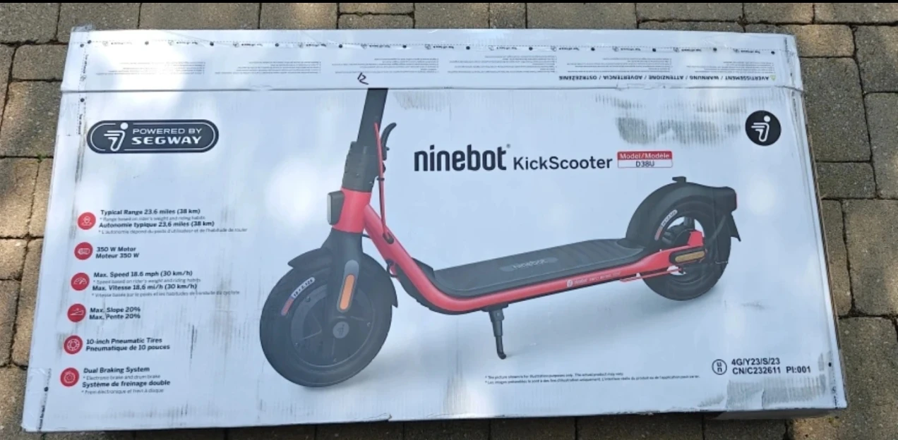 Segway Ninebot KickScooter D38U - photo 5