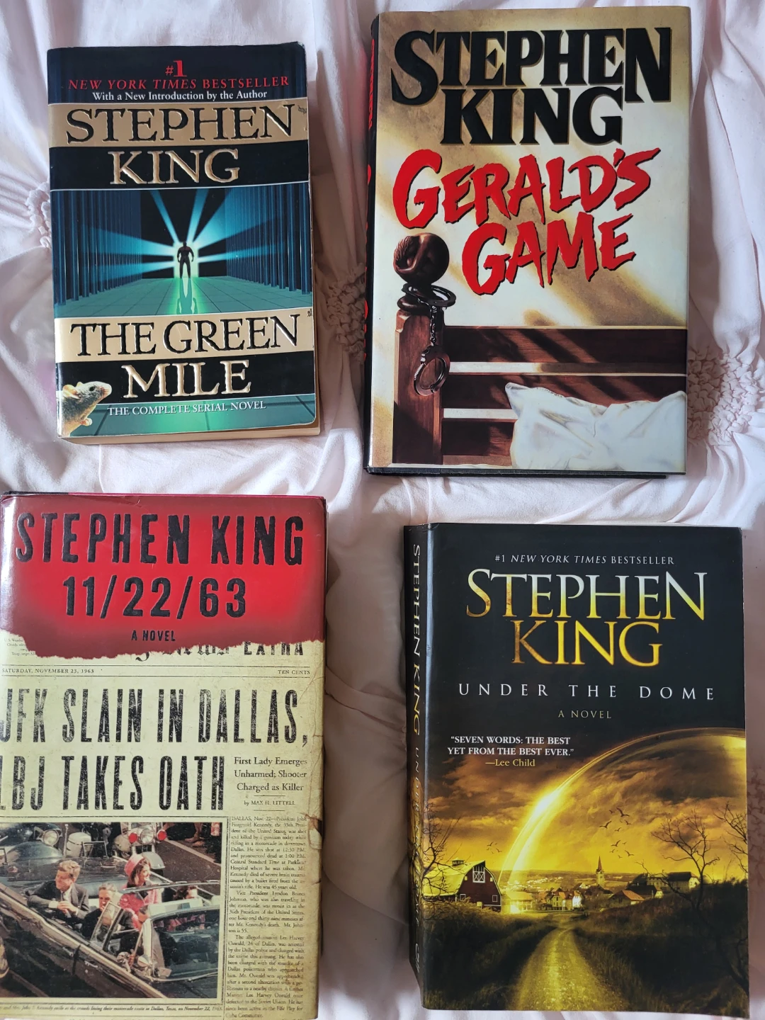 Stephen King bundle x 4