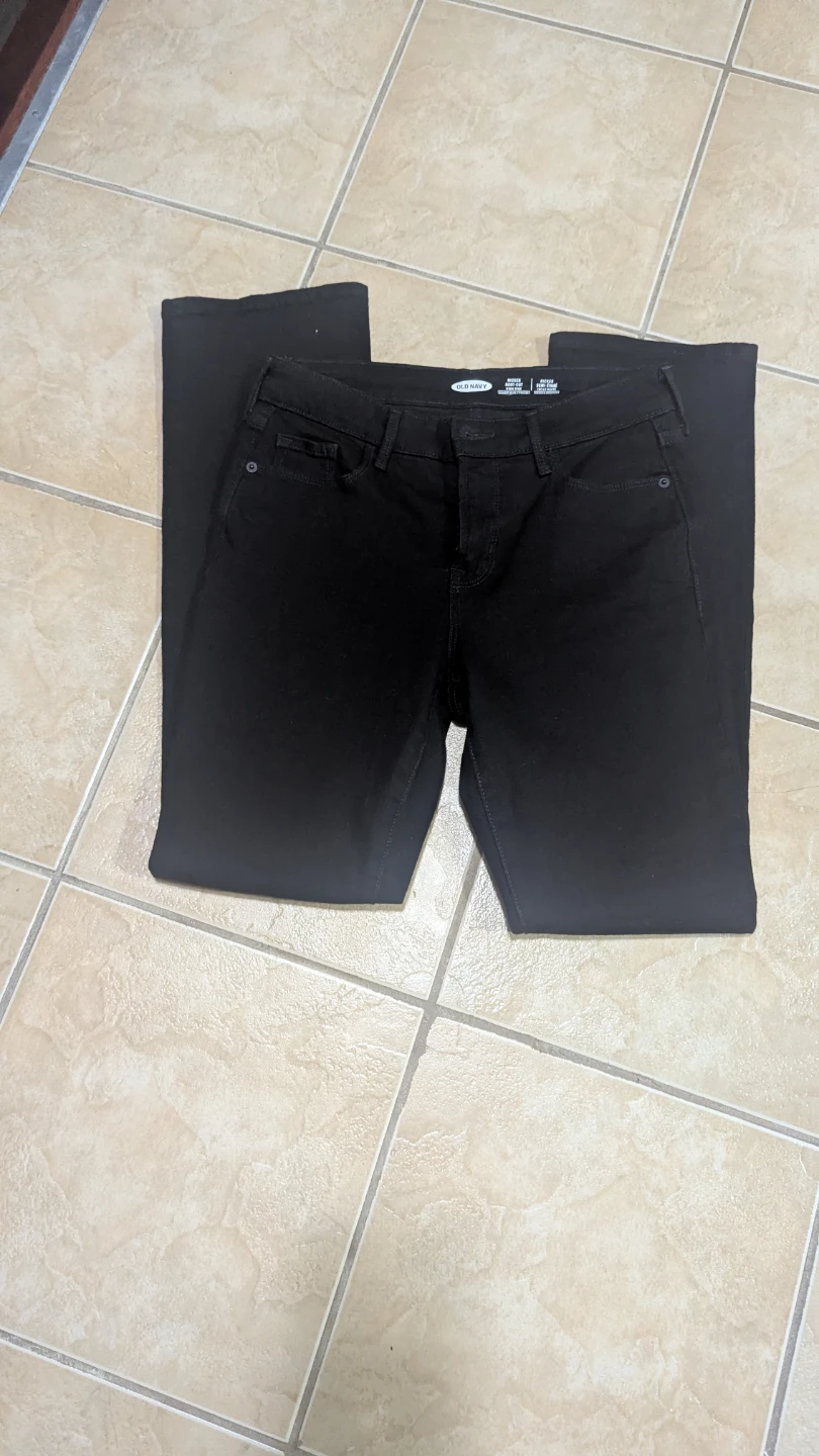 Old Navy Kicker Boot Cut High Rise Jeans - photo 4