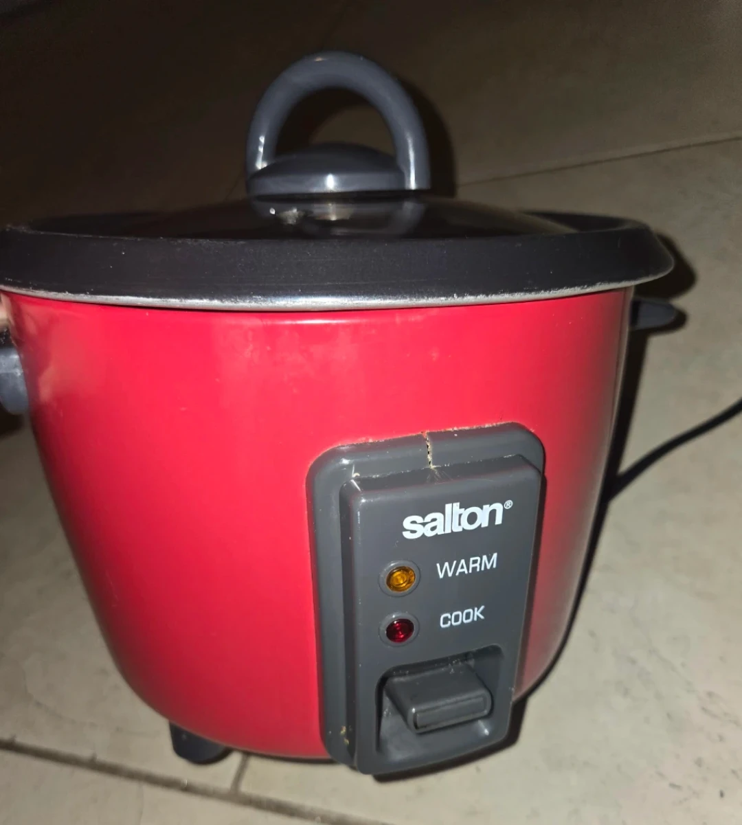 Salton RC-1211 6-Cup Automatic Red Rice Cooker - photo 2