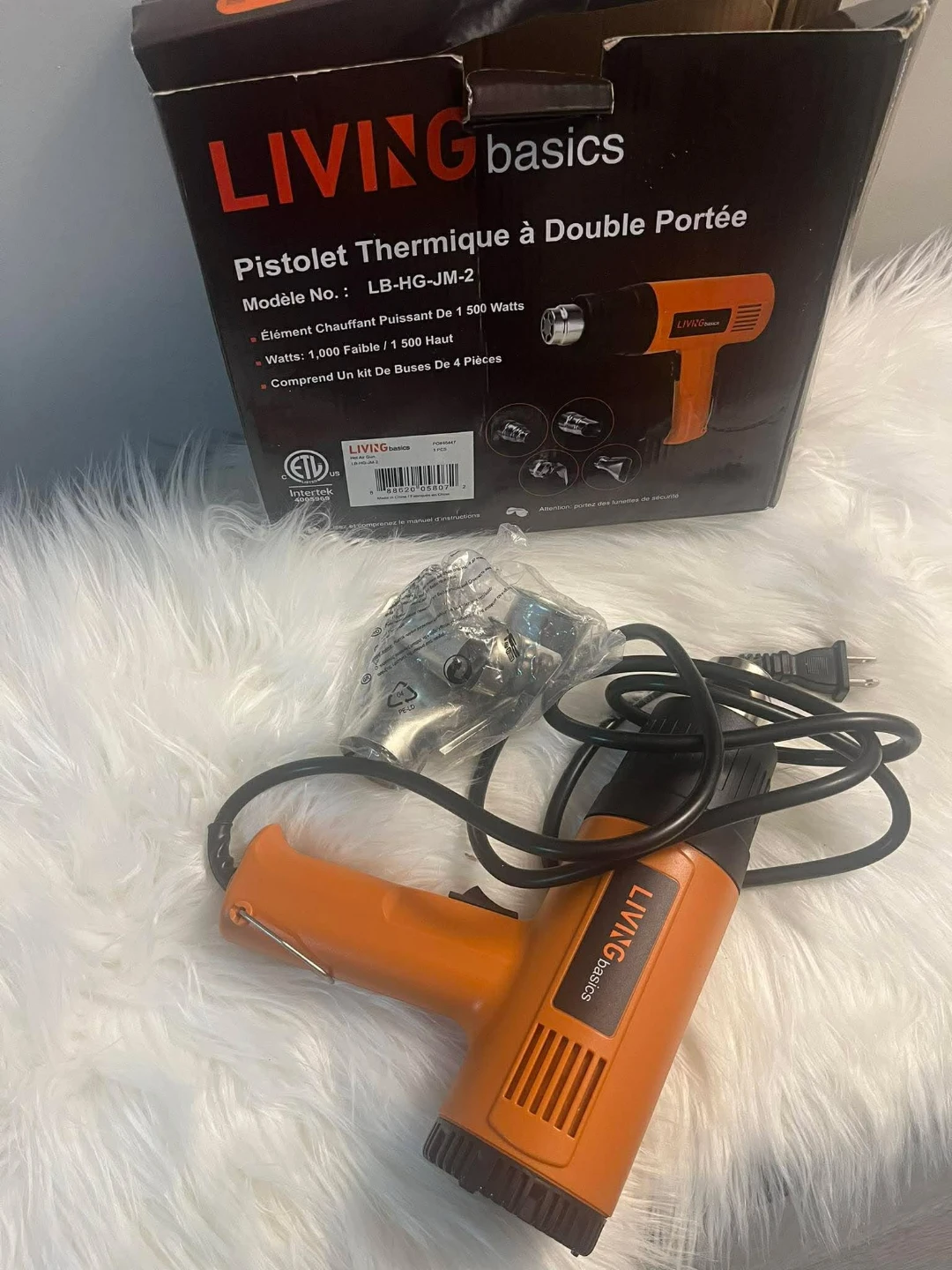 LIVING basics Heat Gun LB-HG-JM-2