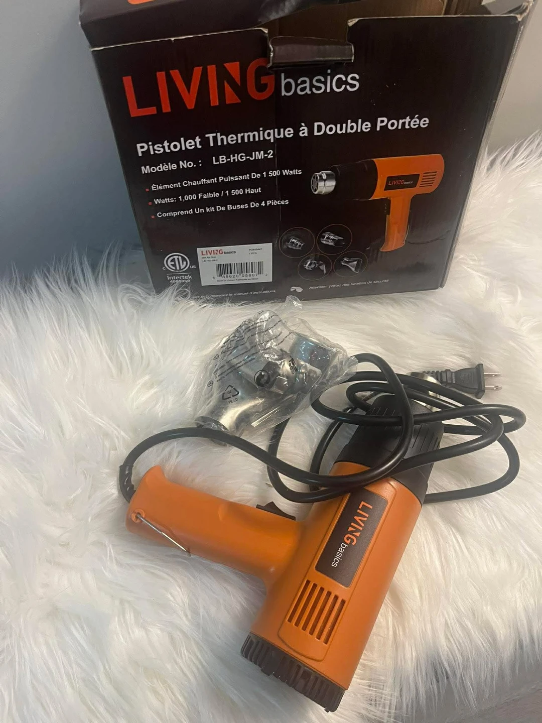 LIVING basics Heat Gun LB-HG-JM-2 - photo 2