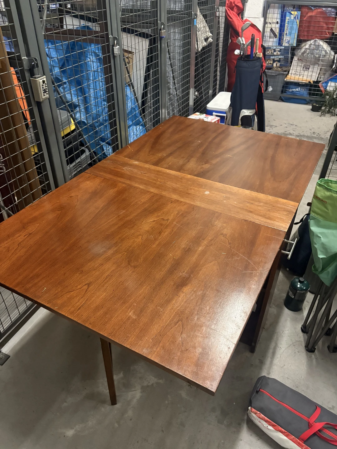 Foldable Wooden Drop-Leaf Table - photo 3