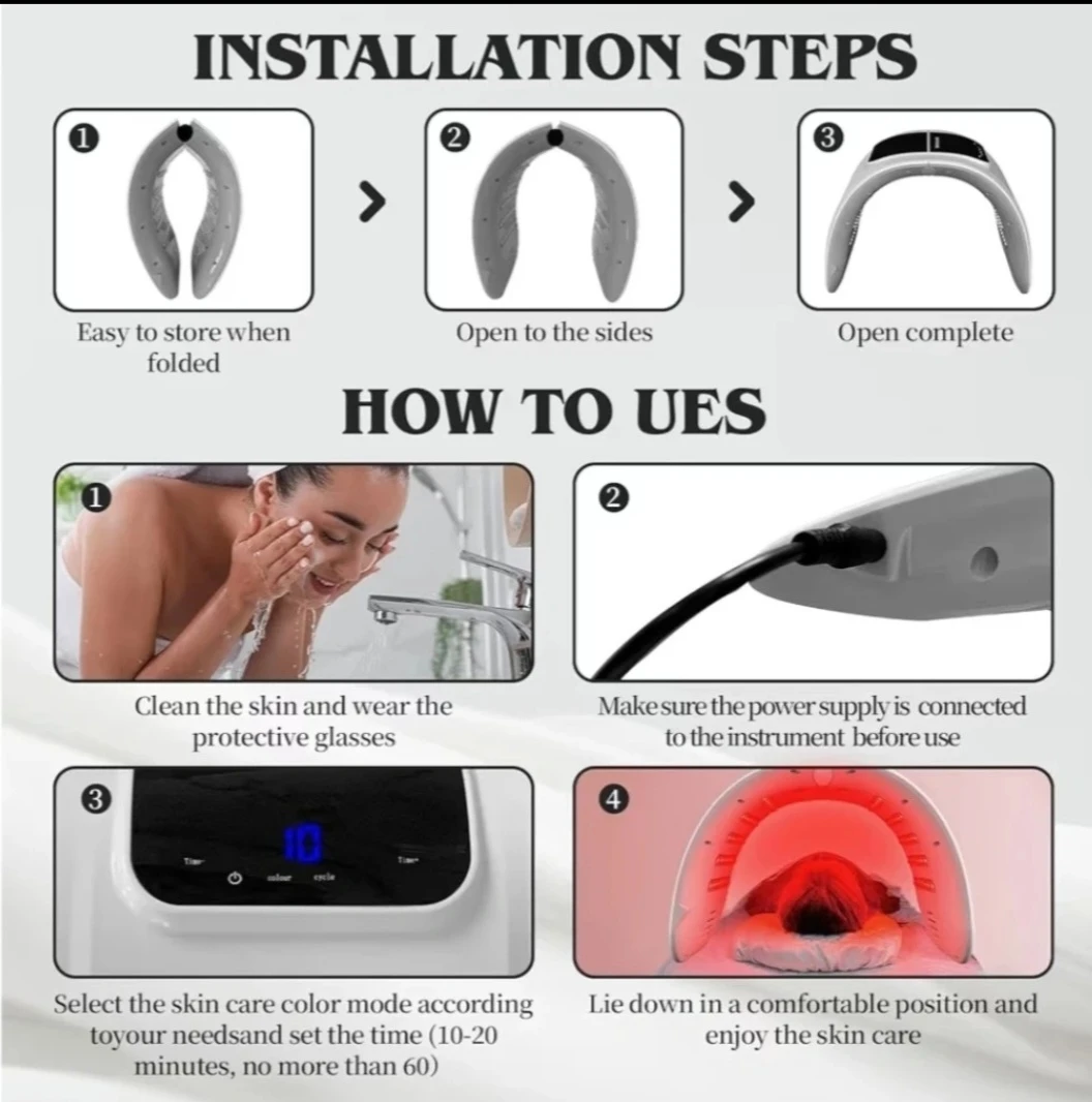 Beuwe 7 colors led facial mask - photo 2