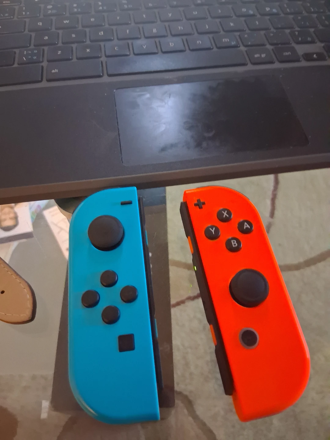 Nintendo Switch Joy-Con Controllers (Blue and Orange)