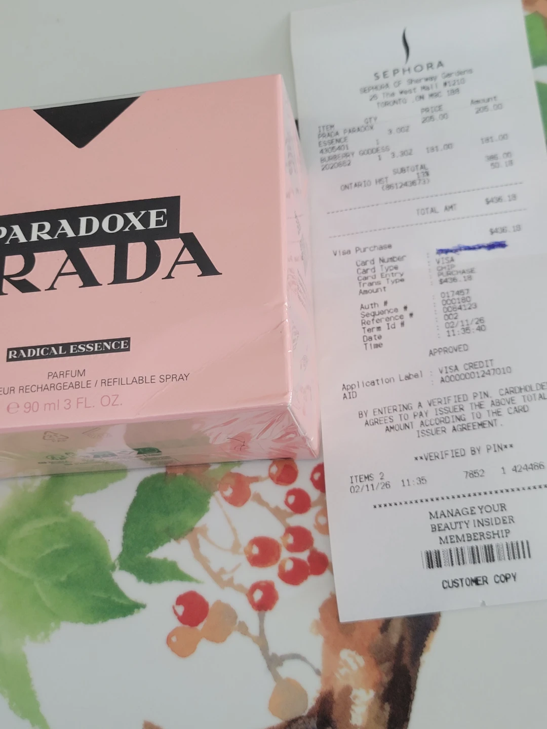Prada Paradoxe Radical Essence Eau de Parfum 90ml