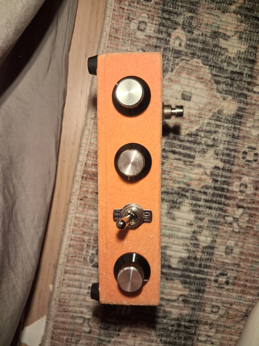 Warm audio foxy tone box fuzz guitar pedal