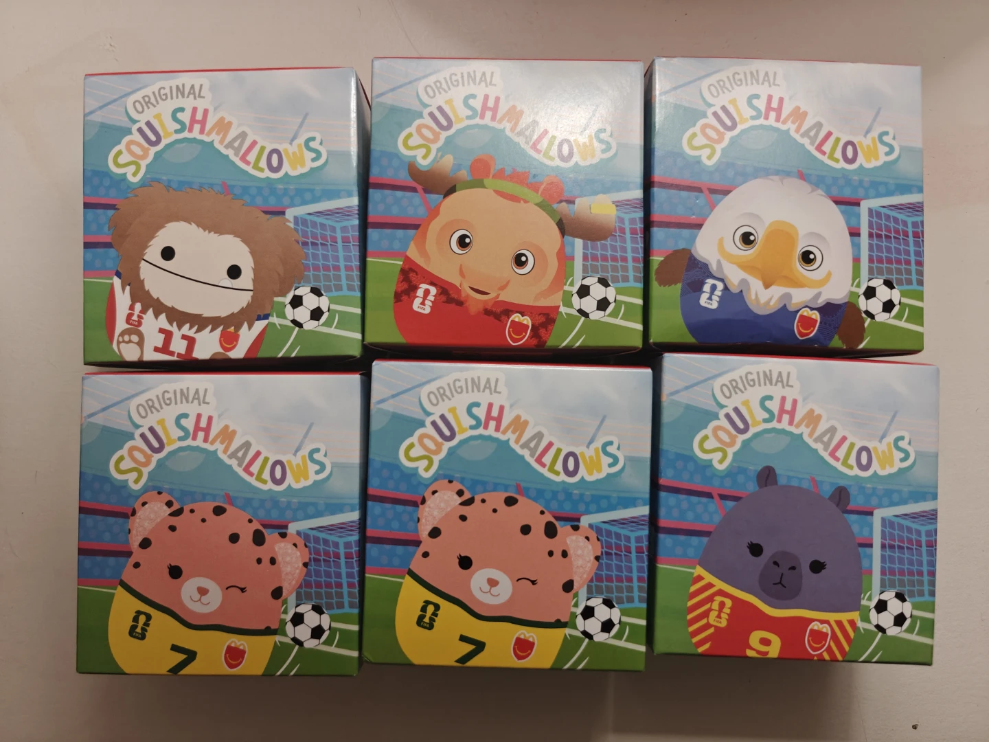 Squishmallows World Cup McDonald's Happy Meal toy