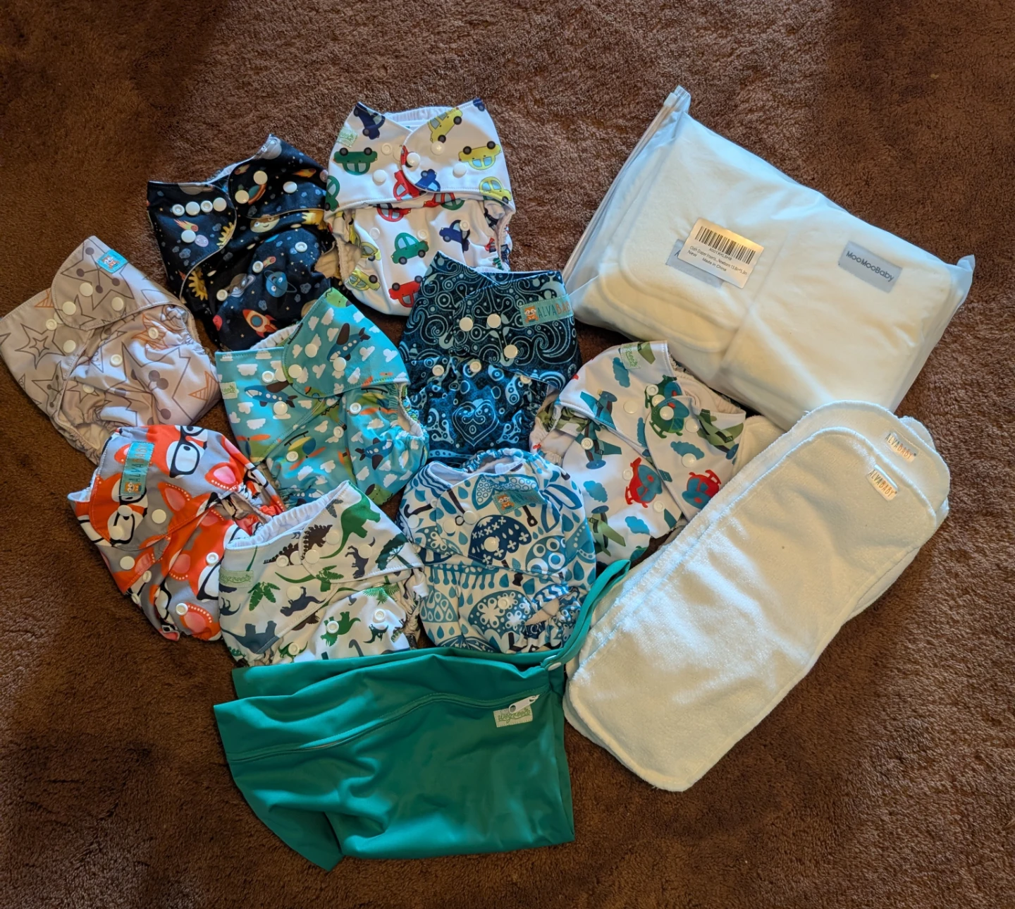 Cloth Diapers & Inserts - Newborn