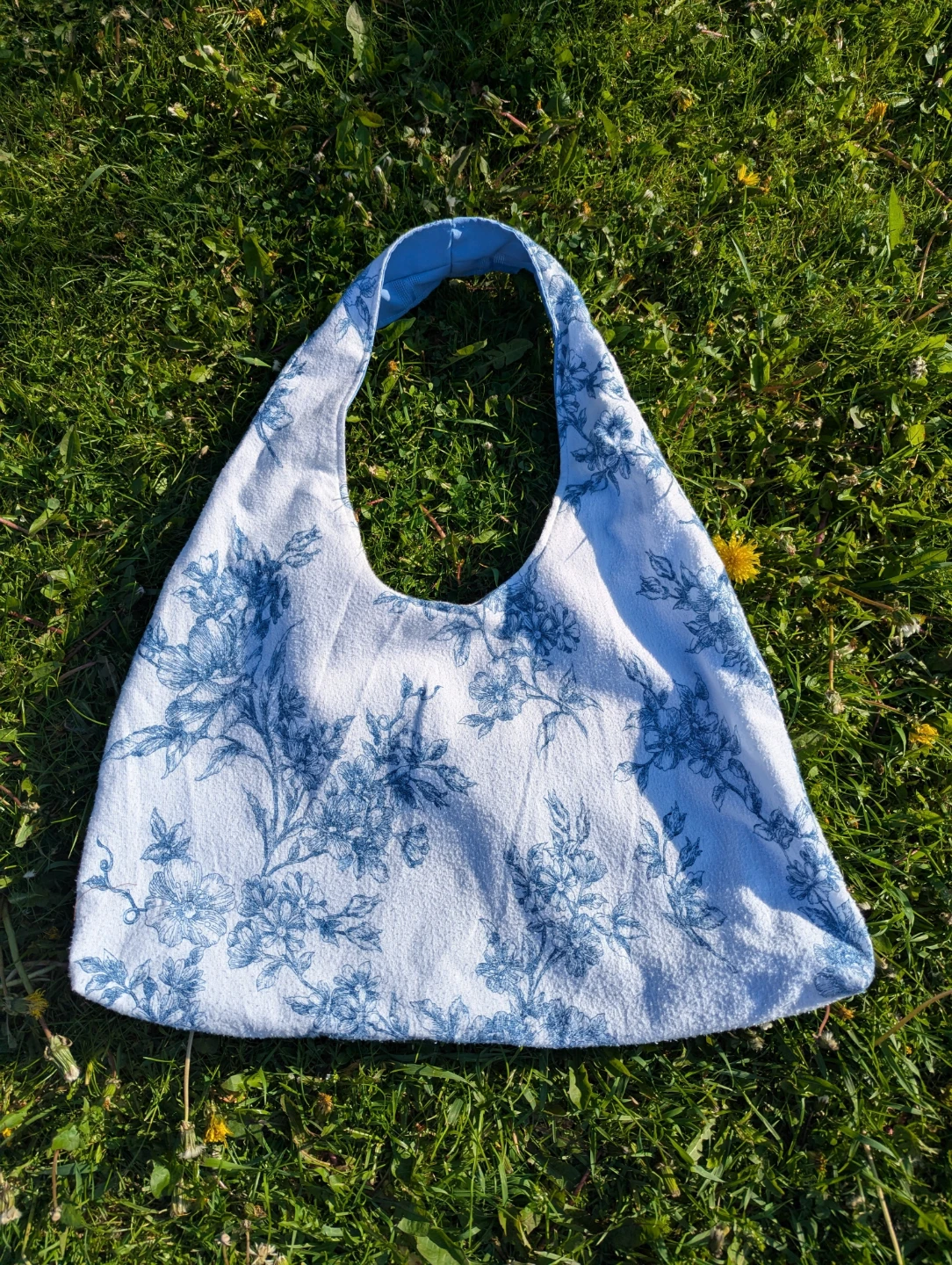 Blue Tote Bag