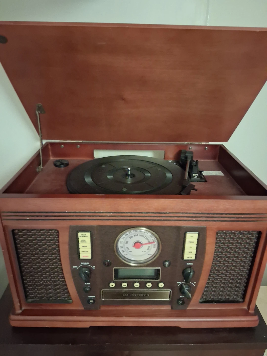 Wooden Record Player - photo 2