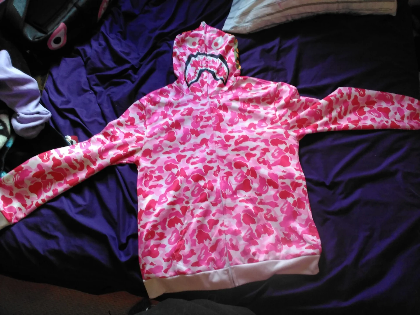 BAPE Pink Camo  Hoodie