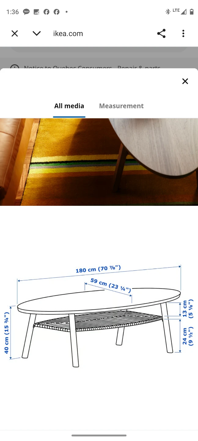 (moving sale)STOCKHOLM Coffee table, walnut veneer + free items - photo 4