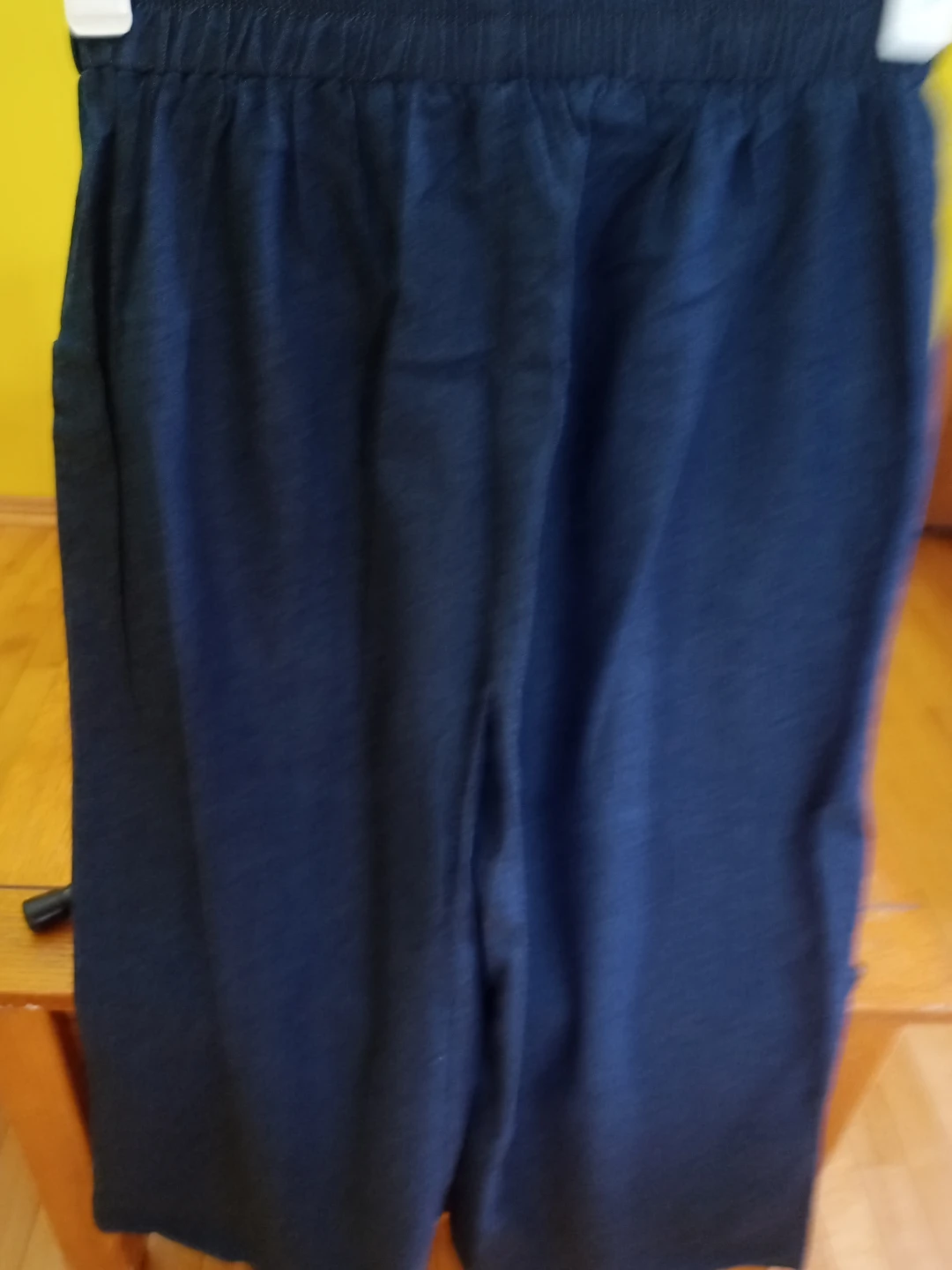 Women's Navy Culottes with Button Detail - photo 5