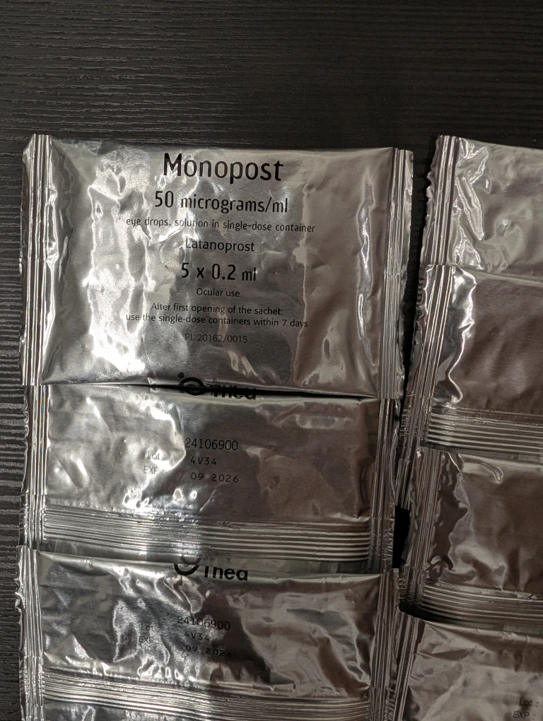 Monopost Latanoprost Eye Drops 5 x 0.2 ml