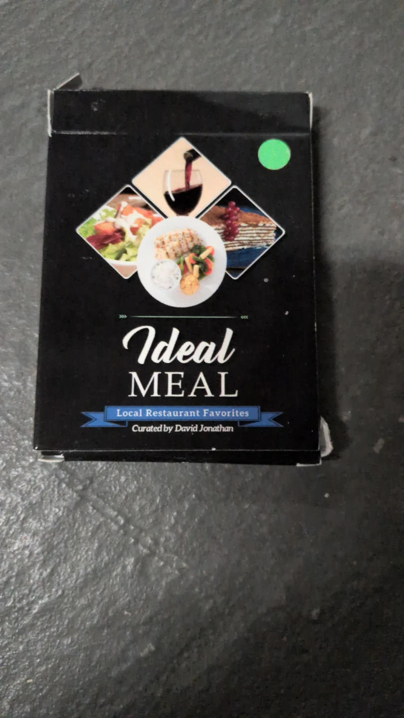 Ideal meal magic trick by David Jonathan
