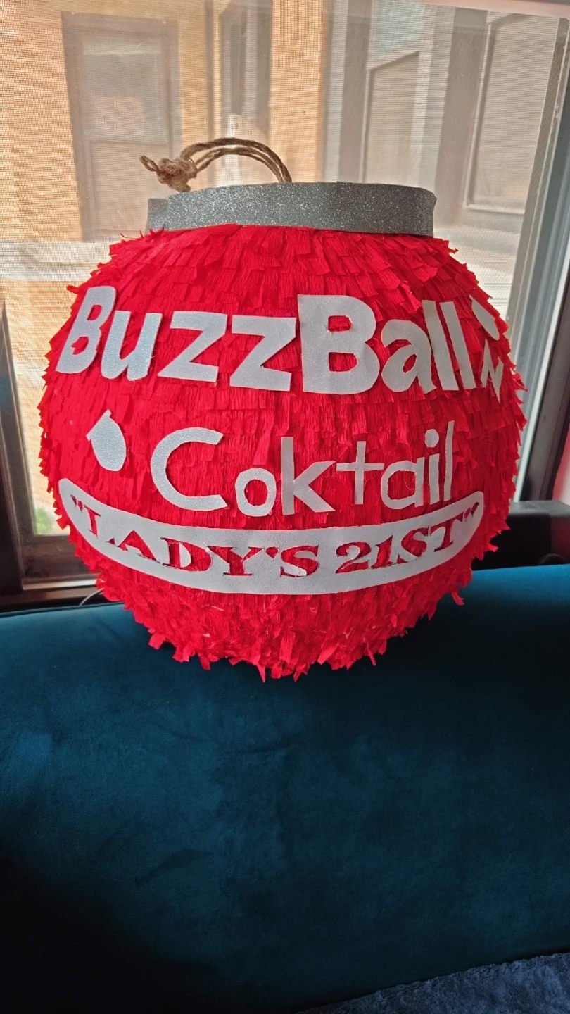 BuzzBall "Lady's 21st" Cocktail Piñata