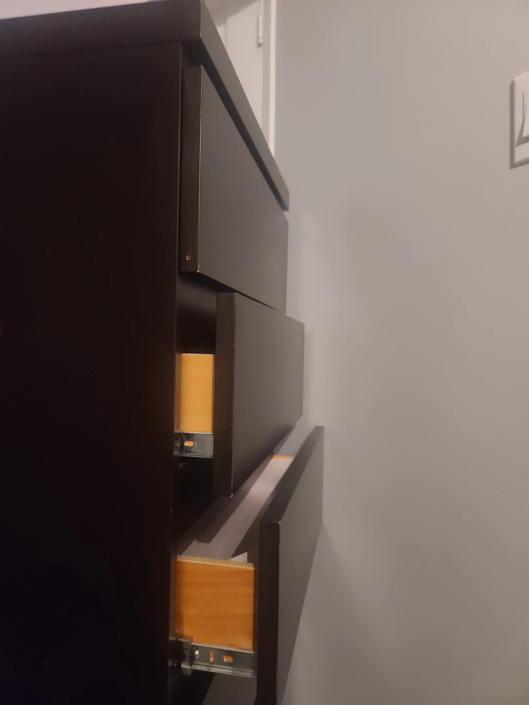 Dark Brown 6-Drawer Dresser - photo 3