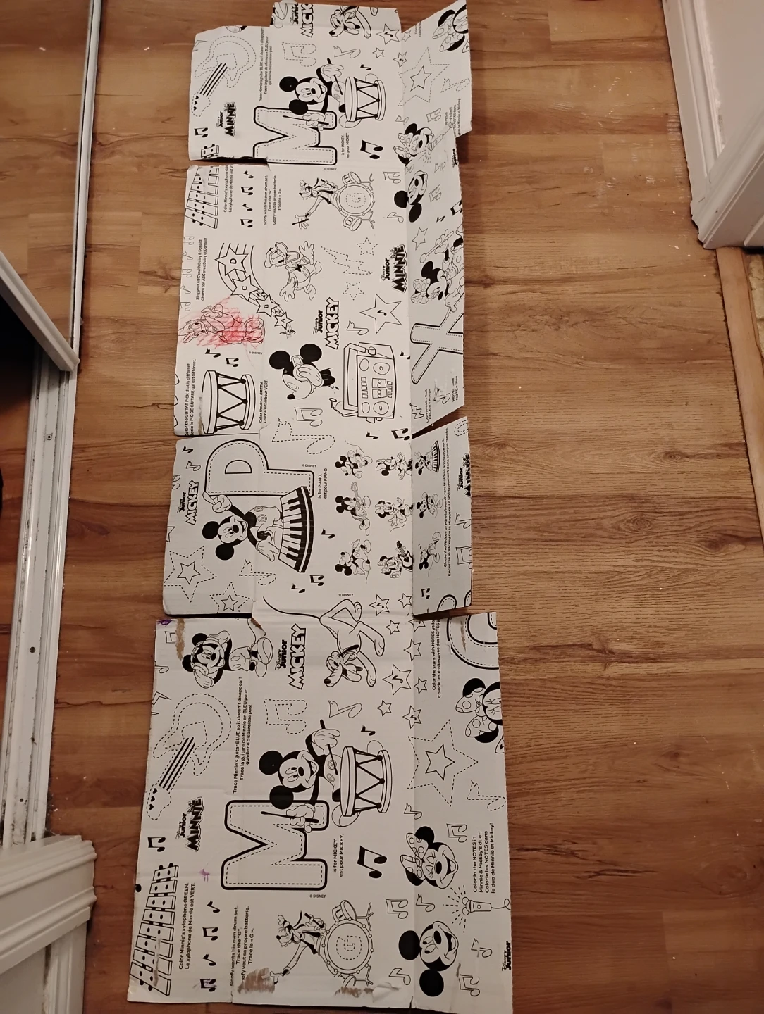 Huggies Pull-Ups Giant Coloring Mat