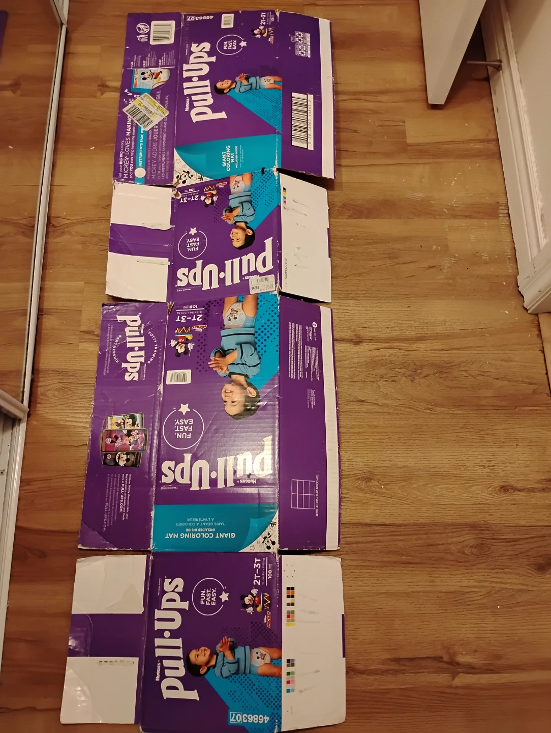 Huggies Pull-Ups Giant Coloring Mat - photo 2