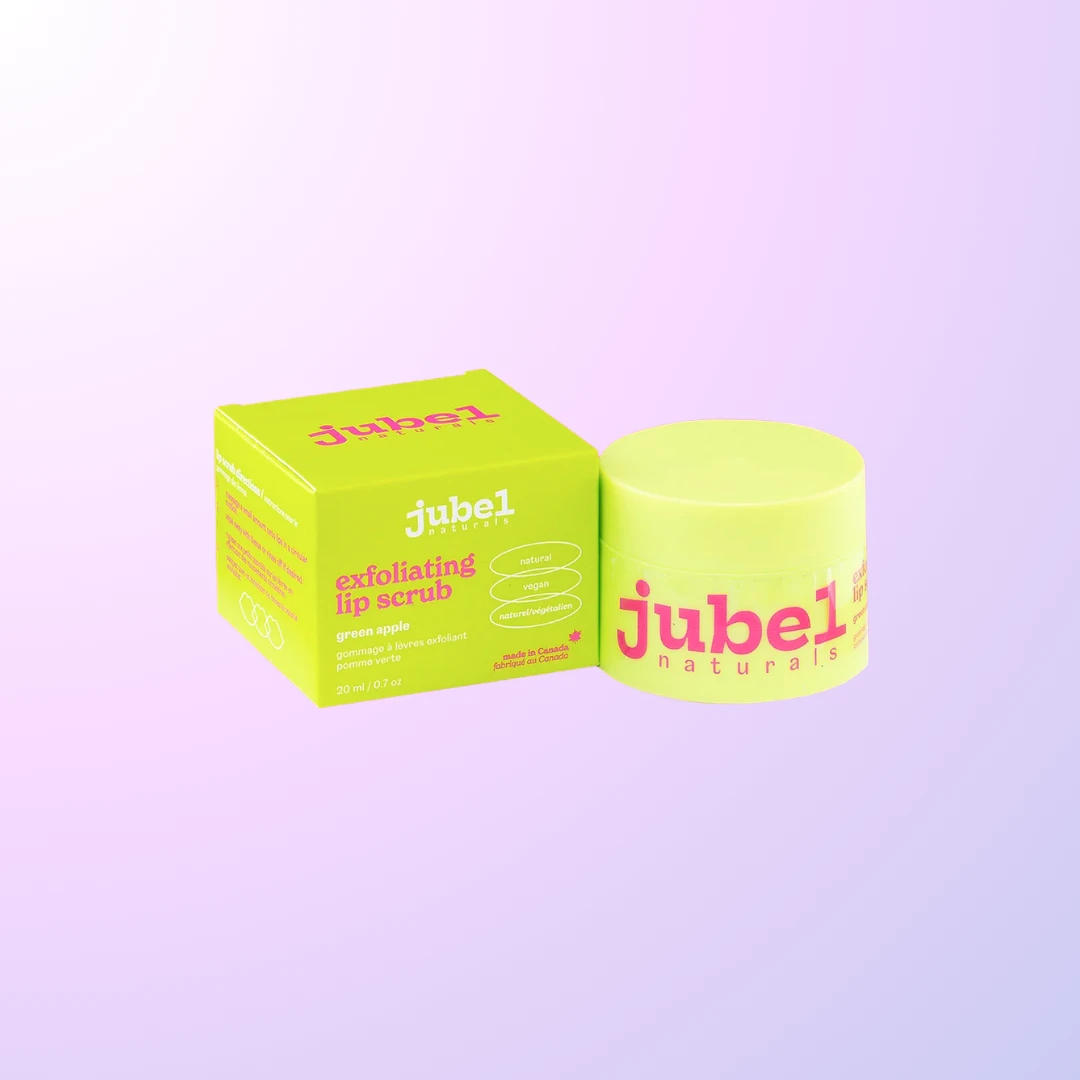 Jubel Naturals Green Apple Exfoliating Lip Scrub
