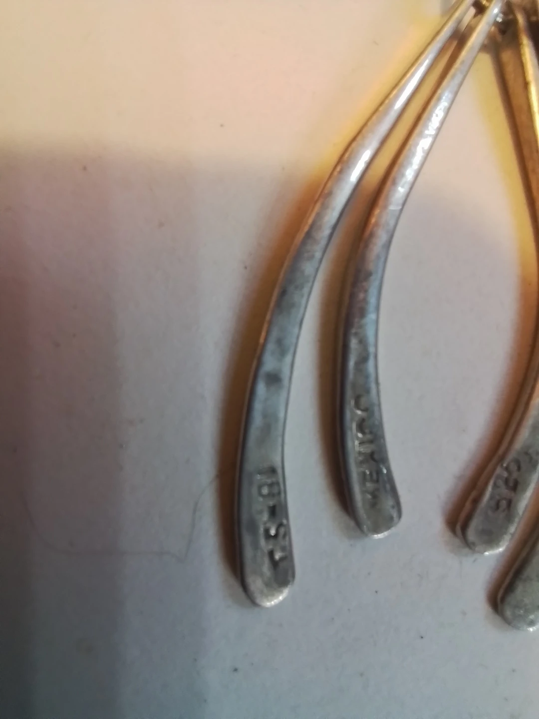 Sterling Silver Dangle Earrings - Mexico - photo 2