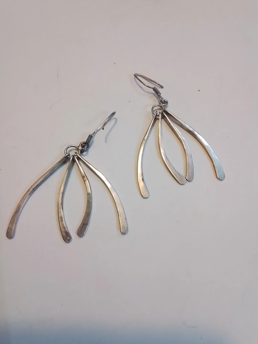 Sterling Silver Dangle Earrings - Mexico - photo 3