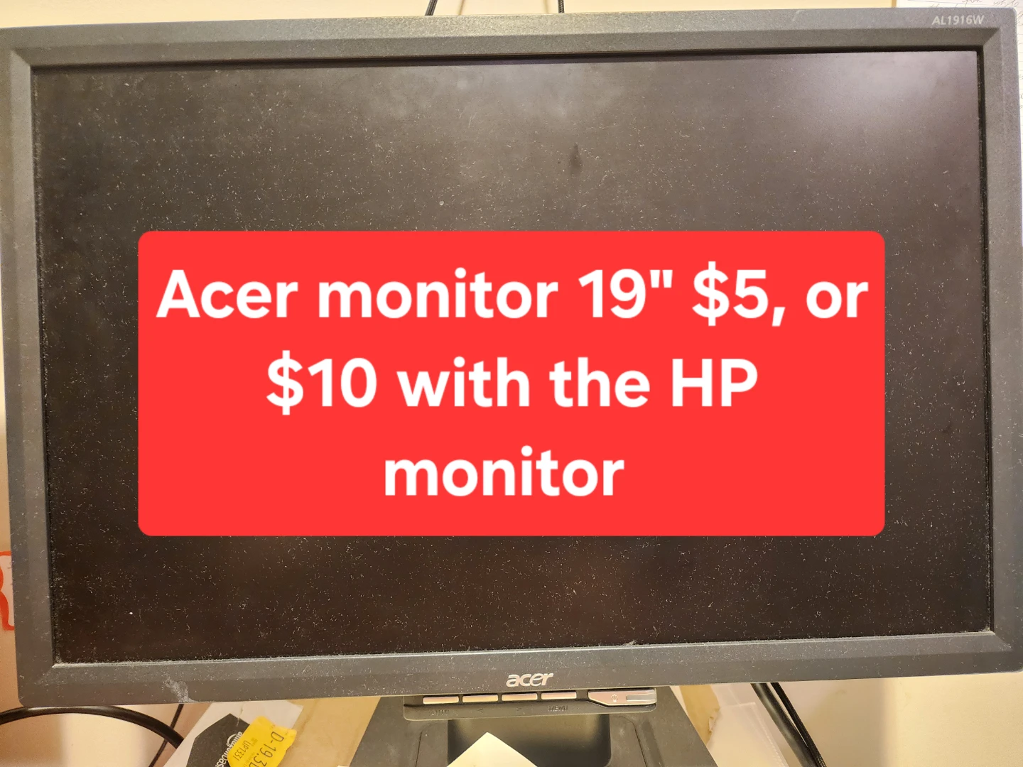 Acer 19" Monitor - photo 2