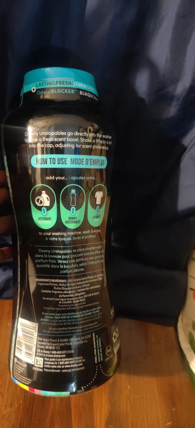 Downy Unstopables Fresh Laundry Scent Booster 853g - photo 3