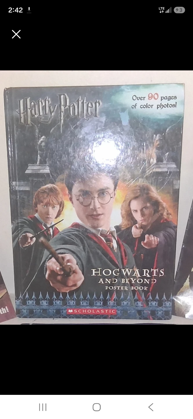 Harry Potter Books and Poster Book Bundle
