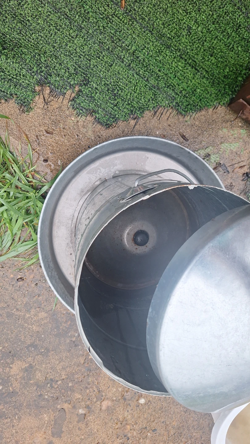 Galvanized Steel Chicken Feeder - photo 2