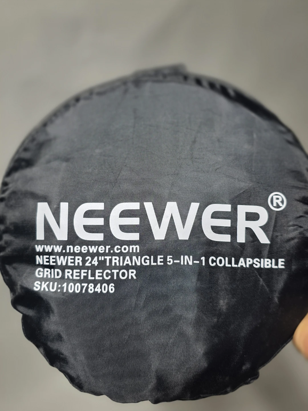 Neewer 24" Triangle 5-in-1 Collapsible Grid Reflector - photo 2