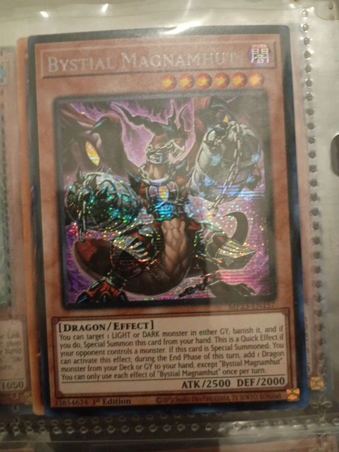 Yu-Gi-Oh! Bystial Magnamhut Card⚽