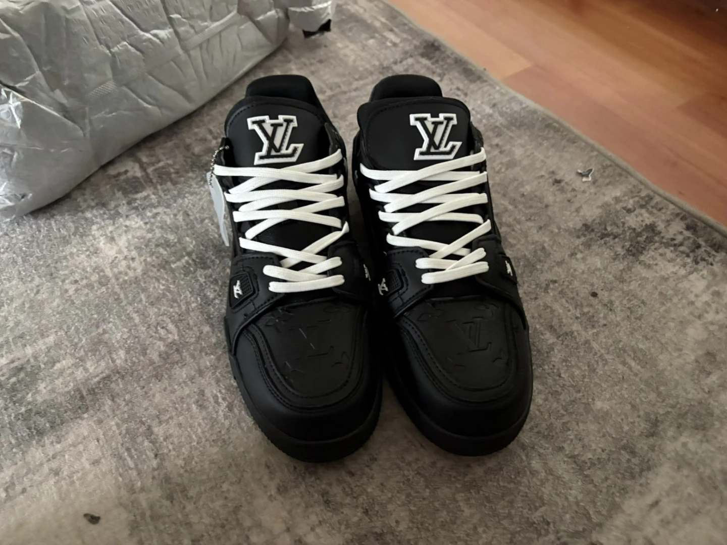 Black Louis Vuitton Sneakers