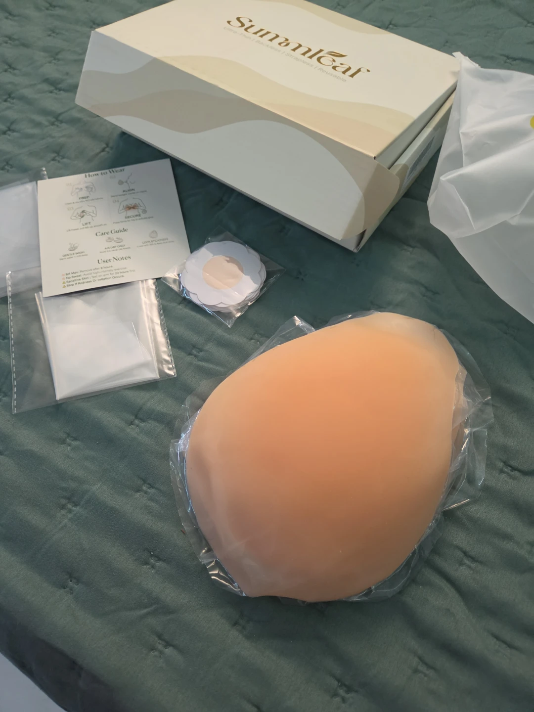 SummLeaf Ultra-Thin Reusable Backless Strapless Bra - photo 2