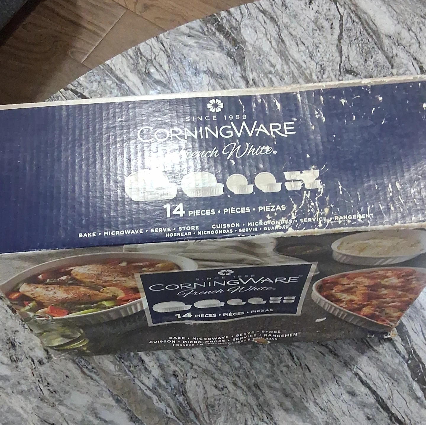 CorningWare French White 14-Piece Bakeware Set - photo 3
