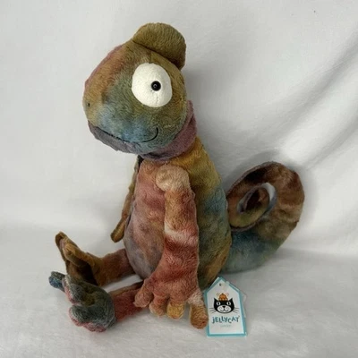 NWT Retired Jellycat Colin Chameleon