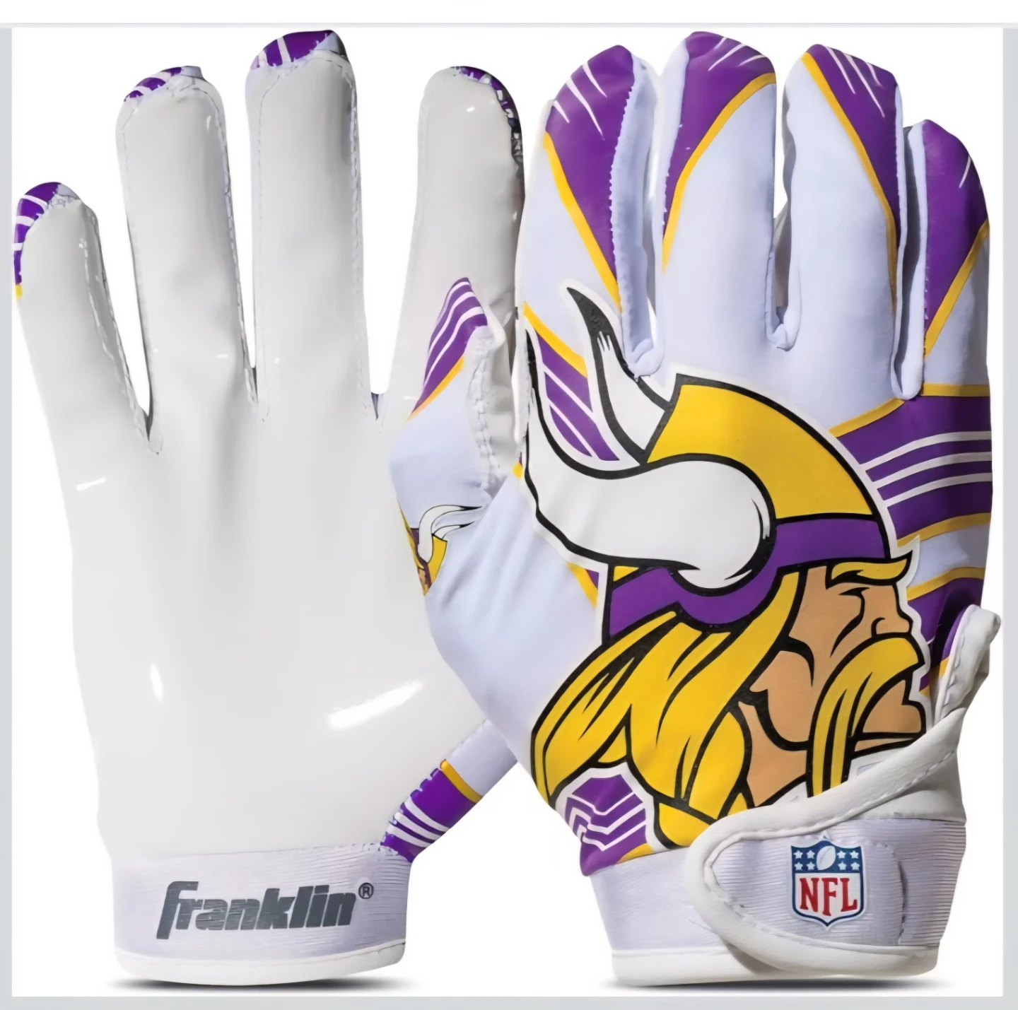 Franklin Youth Minnesota Vikings Football Gloves