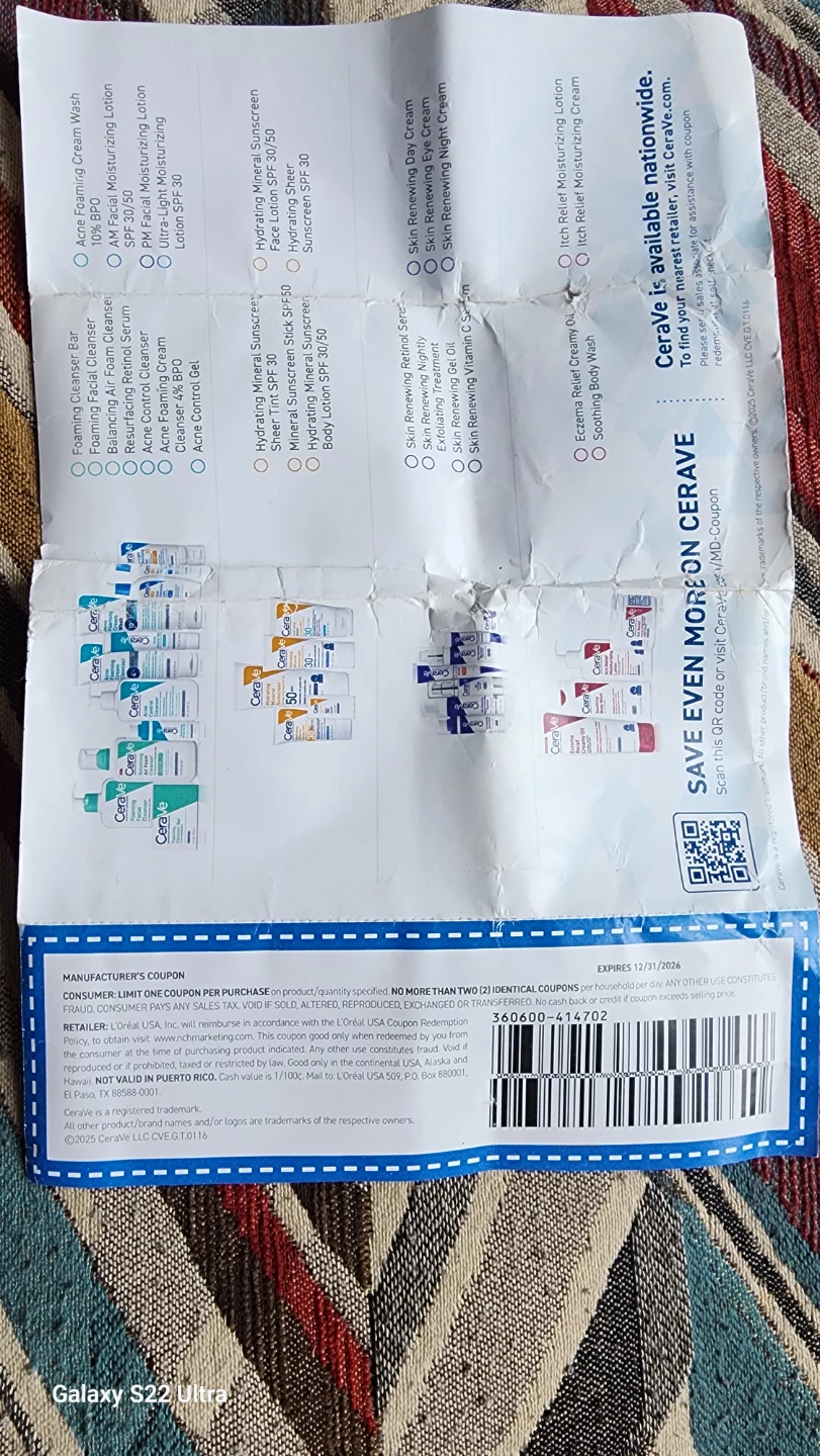 $2 OFF CeraVe Product Coupon - photo 2
