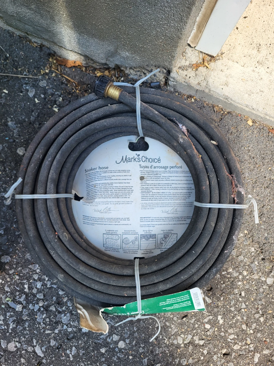 Mark's Choice Garden Soaker Hose 50 ft 1/2" - photo 2