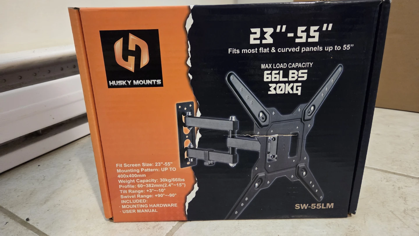 Husky Mounts TV Wall Mount SW-55LM 23"-55"