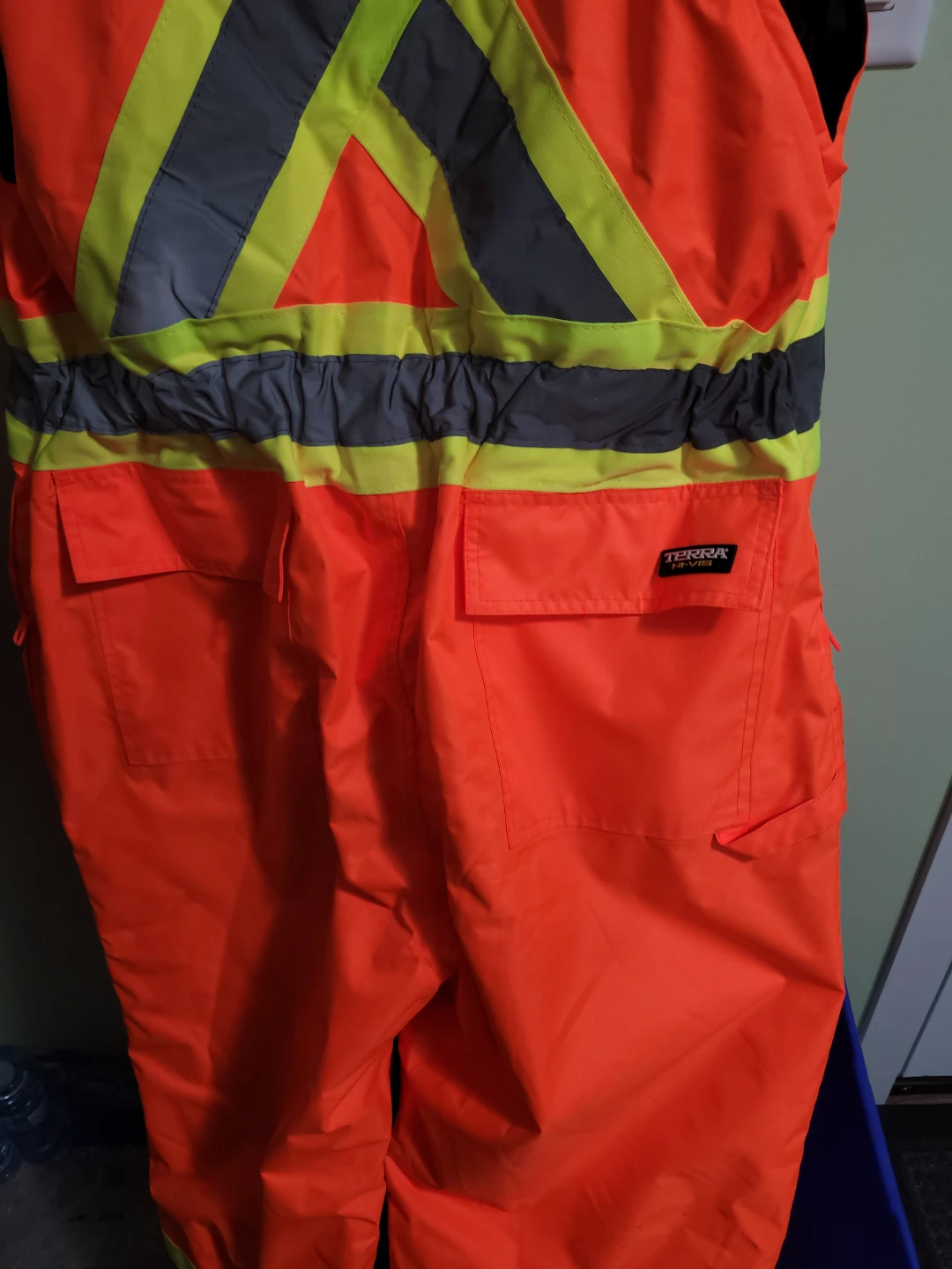 Terra Hi-Vis Insulated Bib Overalls