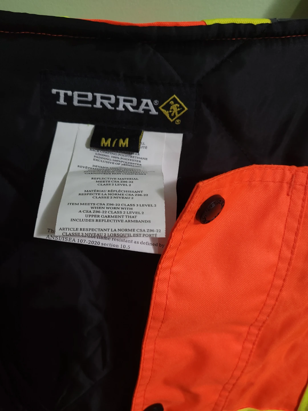 Terra Hi-Vis Insulated Bib Overalls - photo 3
