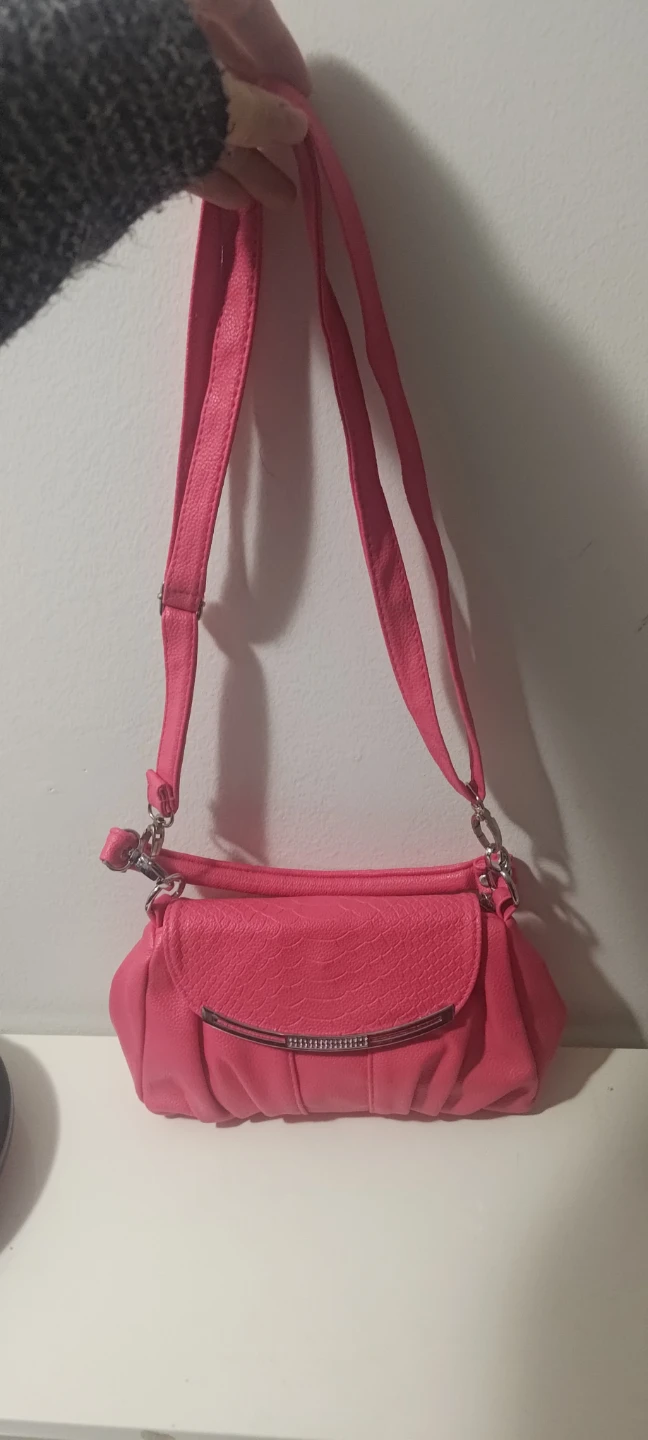 Hot Pink Purse with Matching Coin Pouch - photo 4