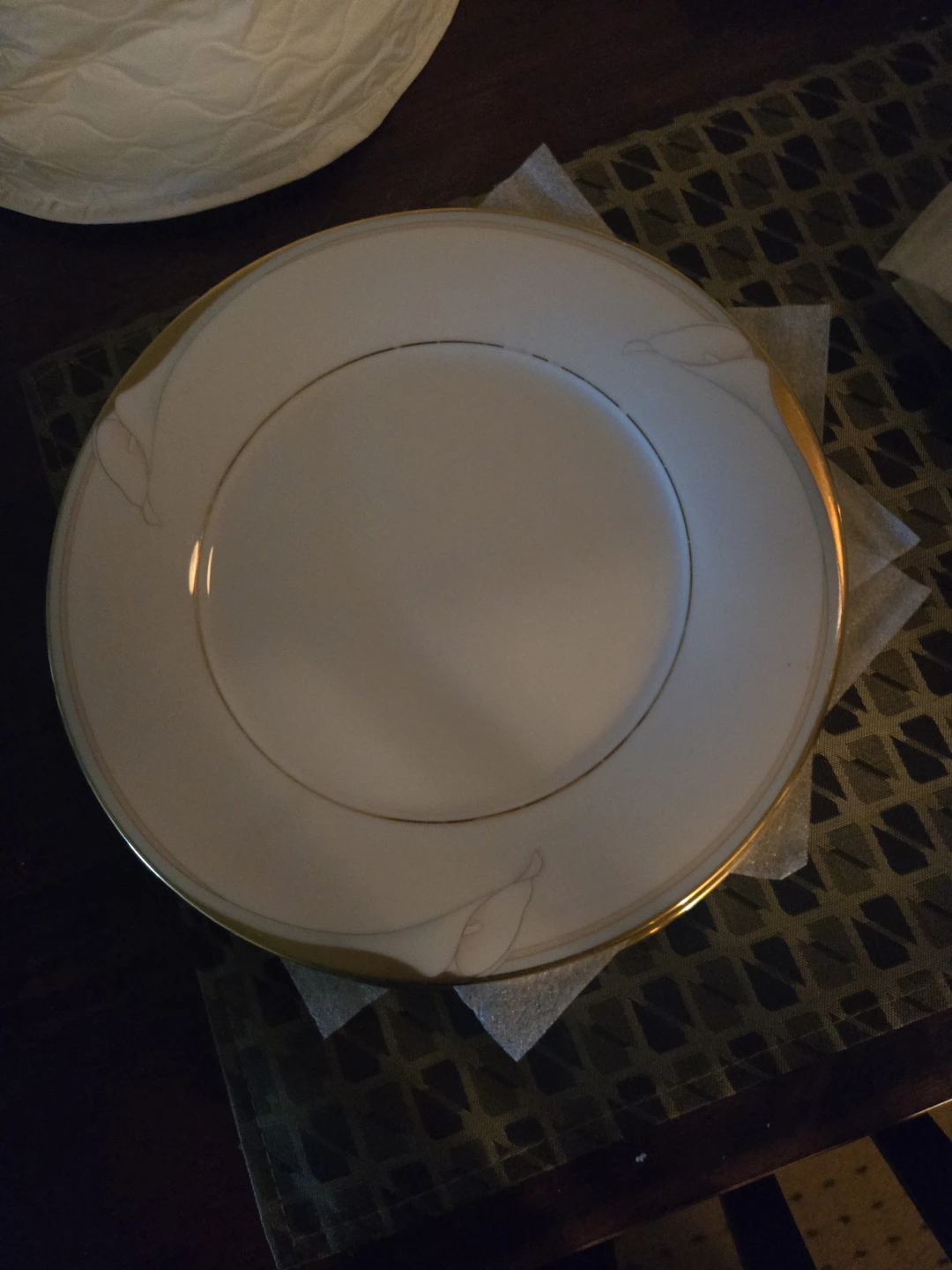 Vintage Noritake Fine China - Golden lily pattern - photo 2